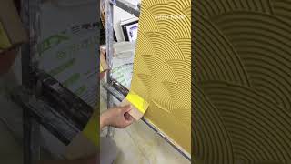 Easy wall texture painting ideas ❤️ roompainting designpainting housepainting diy 9690 673110 [upl. by Sillyrama]