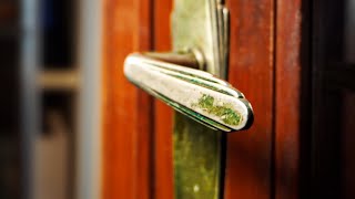 How to Clean Brass Handles on Doors and Other Hardware [upl. by Han]