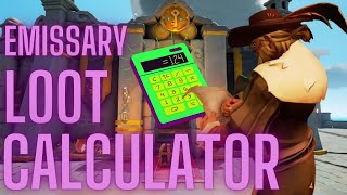 Sea of Thieves Emissary Loot Calculator [upl. by Magel161]