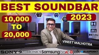 Soundbar Comparison 2023 🔥 Dhamakedaar Soundbars 🔥 Best Soundbar in India 2023 [upl. by Lisa591]