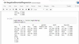 Negative Binomial Regression with R [upl. by Ninon]