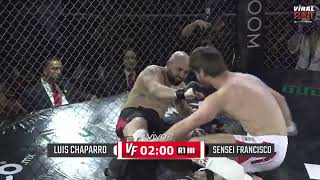 HIGHLIGHTS Luis Chaparro VS Sensei Francisco [upl. by Cissej]