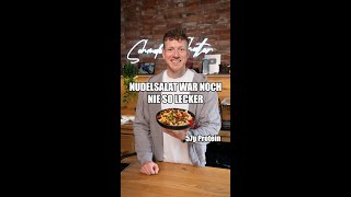 Nudelsalat muss nicht öde sein Mach mal meinen 😄👌🏼 einfacherezepte abnehmen diät recipe [upl. by Annmarie]