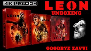 Leon EverythingBlu 4k Ultra HD Bluray Collectors Edition Unboxing [upl. by Cristiano254]