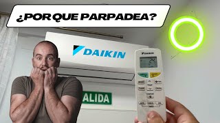 Como verificar error en split de un aire acondicionado Daikin cuando parpadea [upl. by Jamison]