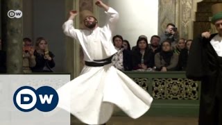 The whirling dervishes A gentle face of Islam  Focus on Europe [upl. by Herod]