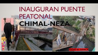 Inauguracion puente Los Rosales ChimalNeza [upl. by Hall]