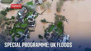 Sky News Special programme on the UK floods [upl. by Nahtaneoj]