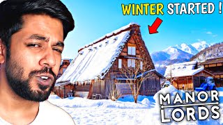 Winter started in my Village   Manor Lords tamil gameplay  Tamil  Mr IG 4 [upl. by Carlyn]