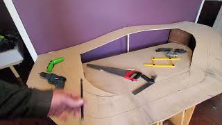 Slot Car Track hand Routing into 9mm mdf Scalextric Ninco SCX and so on [upl. by Dara]