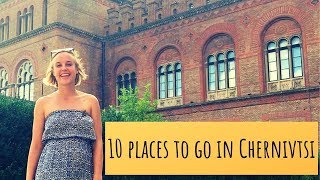 10 things TO DO in CHERNIVTSI Ukraine [upl. by Noillimaxam]