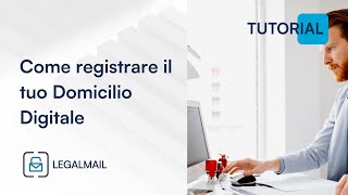 Registrare il Domicilio Digitale su INAD con SPID e la PEC  INFOCERT [upl. by Ainotahs]