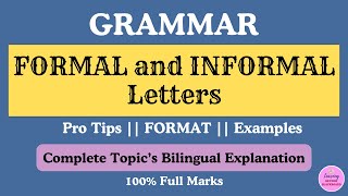 Formal and Informal Letter writing  FORMATS  Pro TIPS  Examples letterwritingformat [upl. by Nylasej126]