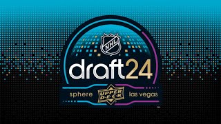 2024 NHL DRAFT ROUND 1 LIVE STREAM AND LIVE REACTION [upl. by Khalil]