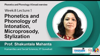Lec 25  Phonetics and phonology of intonation microprosody stylization [upl. by Glavin]