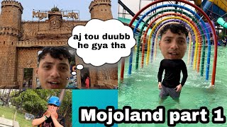 Mojoland part 1 water park with Chetan rawat  mojo land sonipat  waterpark  chetannn026 [upl. by Ralyat]