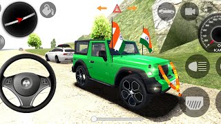 Thar wala game  gadi wala game  Indian car simulator 3d  Android gameplay video  Manoj toys [upl. by Ttennaj932]