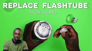 Replace XPRO 300 FLASHTUBE  How to Replace Xpro 300 PRO  Flashtube  OffCamera Flash Tutorial [upl. by Nawor]