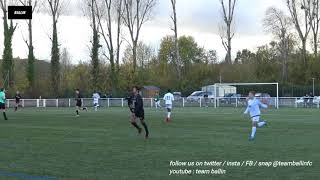 2017 11 12 U17 NATIONAUX Chambly vs Amiens [upl. by Lyret]