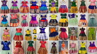 Latest 130Designer Kids Pattu Lehenga CollectionsPattu Langa Blouse DesignsPattu Pavadai Designs [upl. by Beatrice207]