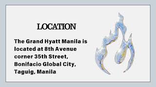 Introducing Grand Hyatt Manila by Nicole D Paigao [upl. by Fotina509]