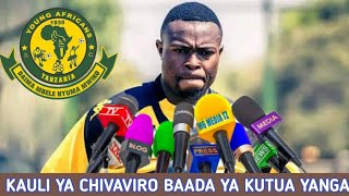 Alichosema RANGA CHIVAVIRO Baada ya Kusajiwa Yanga SC Usajili Yanga 2023 na 2024 YANGA LEO [upl. by Maharba]