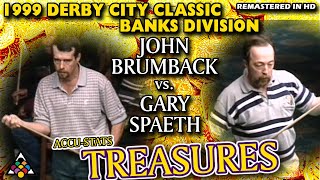 CRAZY BANKS John BRUMBACK vs Gary SPAETH  1ST ANNUAL DERBY CITY CLASSIC BANKS DIVISION 1999 [upl. by Martina460]