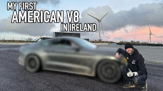 I BOUGHT MY FIRST FORD MUSTANG TO DRIFT IN IRELAND  BACK ON TRACK [upl. by Lee]