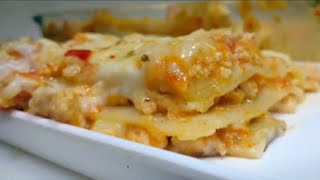 Chicken Lasagna Recipe  Italian Dish Chicken Lasagna Recipe ♥️ [upl. by Namwob]