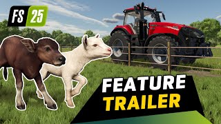 Farming Simulator 25  Feature Trailer [upl. by Rratsal]