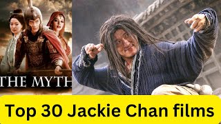 Top 30 Jackie Chan films jackiechan jackiechanadventures jackiechanmovie jackie movie film [upl. by Nnayelsel]