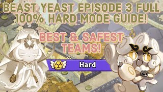 Beast Yeast Episode 3 Guide  31 to 330 Hard Mode  Cookie Run Kingdom [upl. by Gabriello490]