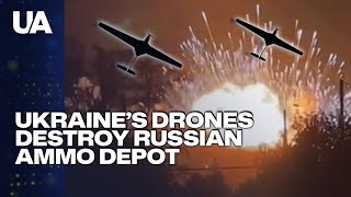 Ukrainian Drones Strike Deep Inside Russia – Major Military Blow [upl. by Nej319]