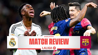 El Clasico Analysis Barcelona embarrass Real Madrid 40 at home  Morning Footy  CBS Sports [upl. by Adnolat]