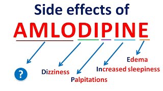 Amlodipine side effects [upl. by Deva]