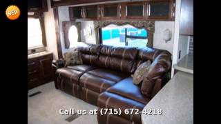 2015 Keystone Cougar 327RES Fifth Wheel Rear Entertainment [upl. by Kym273]