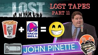 🤣JOHN PINETTE 🍗🌮 KFC  TACO BELL  ITALIAN GELATO 🇮🇹 THE LOST TAPES PART 11 😆 reaction funny [upl. by Menell378]