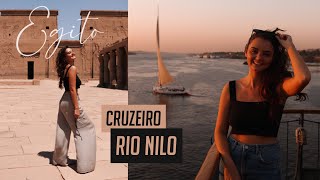 CRUZEIRO pelo RIO NILO  Viagem EGITO  Aswan até Luxor [upl. by Ylremik]