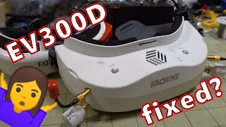 Eachine EV300D FPV Goggles FIXED 🤔 [upl. by Airotna]