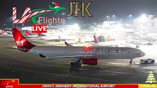 🔴LIVE JFK AIRPORT ACTION  John F Kennedy International  Live Plane Spotting [upl. by Amaty]