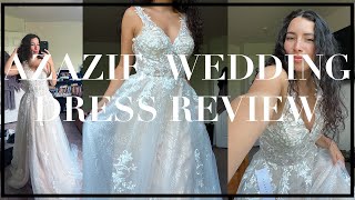 AZAZIE Wedding Dress Review [upl. by Hailee]