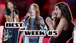 The BEST performances of Blind Auditions Week 5  The Voice Kids 2024 [upl. by Aikin]