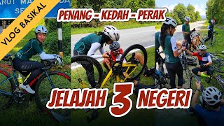 250KM RENTAS 3 NEGERI DENGAN BASIKAL KEPANASAN MELAMPAU [upl. by Libby377]