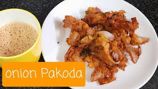 Onion Pakoda Recipe in Tamil with tips வெங்காய பக்கோடாeveningsnacks  vengayapakodaThool Pakoda [upl. by Elesig]