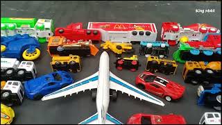 Review Box Full Of Toy Cars Truck Toys [upl. by Fante]