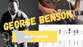 George Benson  Billies Bounce Chord Solo Transcription [upl. by Eversole]