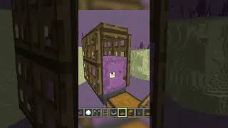 Shulker Shell Duplication Farm Minecraft Tutorial Bedrock 121 shorts [upl. by Yelknirb]