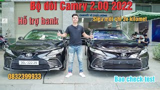 Bộ đôi camry 20Q 2022 siêu lướt độ nhiều đồ chơi [upl. by Helenka]