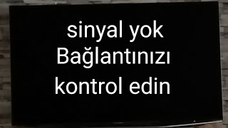 TELEVİZYONDA SİNYAL YOK PROBLEMİ ÇÖZÜMÜ TELEVİZYON SİNYAL YOK HATASI NASIL DÜZELTİLİR [upl. by Natika486]