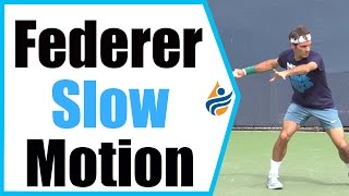 Roger Federer  The Ultimate Slow Motion Collection  All Strokes [upl. by Ahsimrac211]